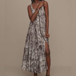 Pilcro Parasail Midi Dress Size Small Petite